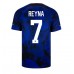Förenta staterna Giovanni Reyna #7 Replika Borta matchkläder VM 2022 Korta ärmar